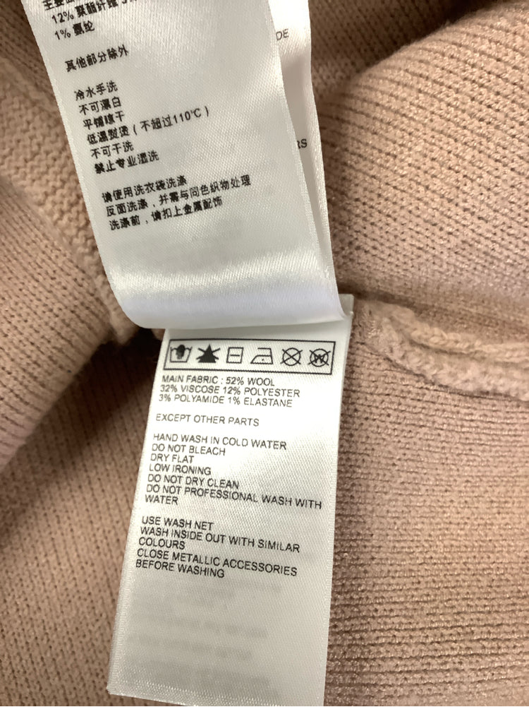 ba&sh Size M Tan Cardigan