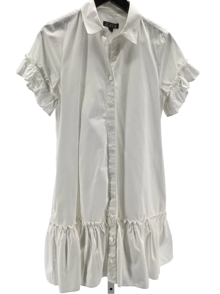 Jcrew Size S White Amelia Dress