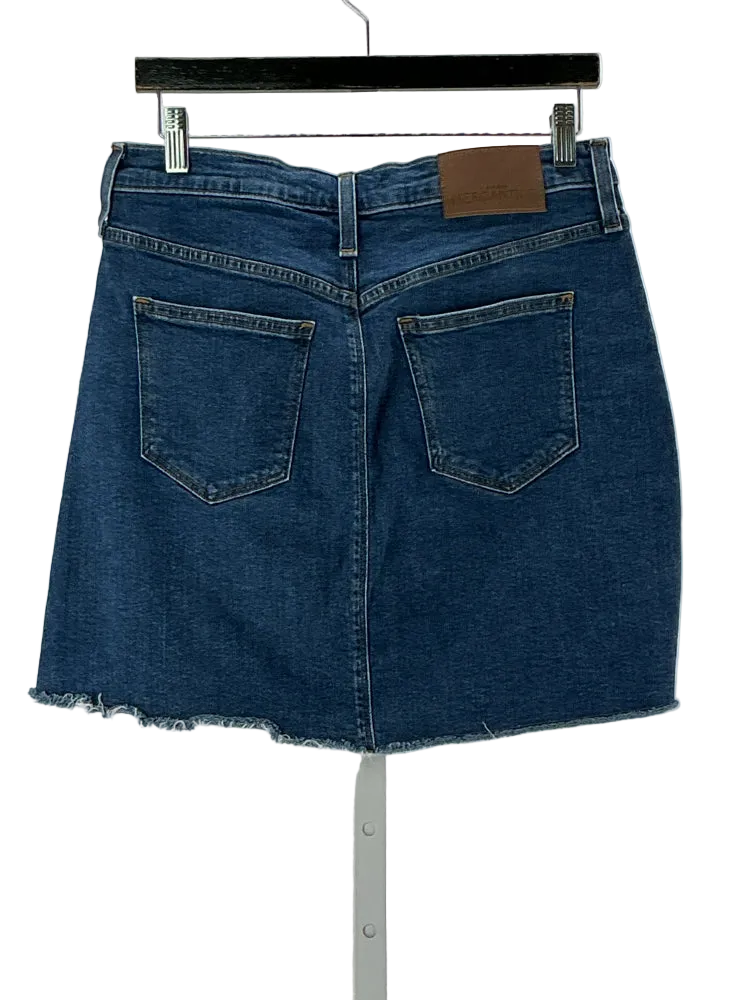 Jcrew Size 4 Blue Skirt
