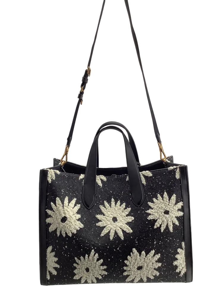 Kate Spade Black & Cream Manhattan Handbags