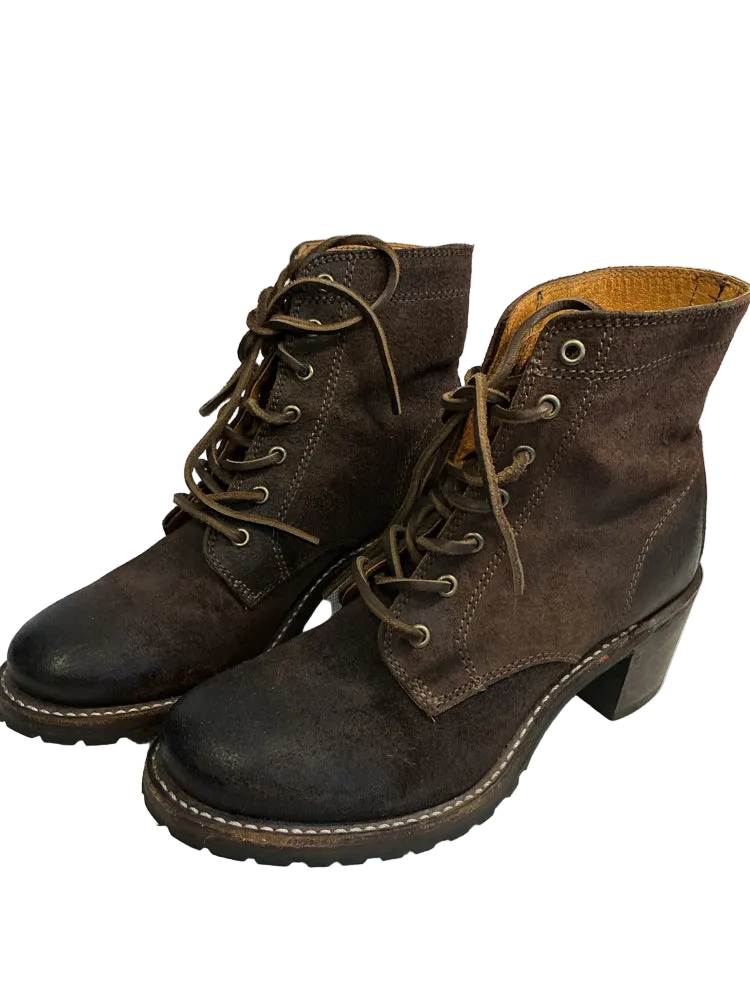 Frye Shoe Size 8 Brown sabrinA Booties