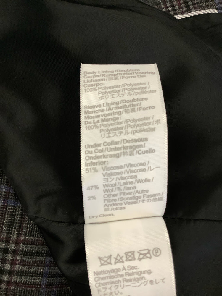 Madewell Size 12 Gray multi Rosedale Blazer