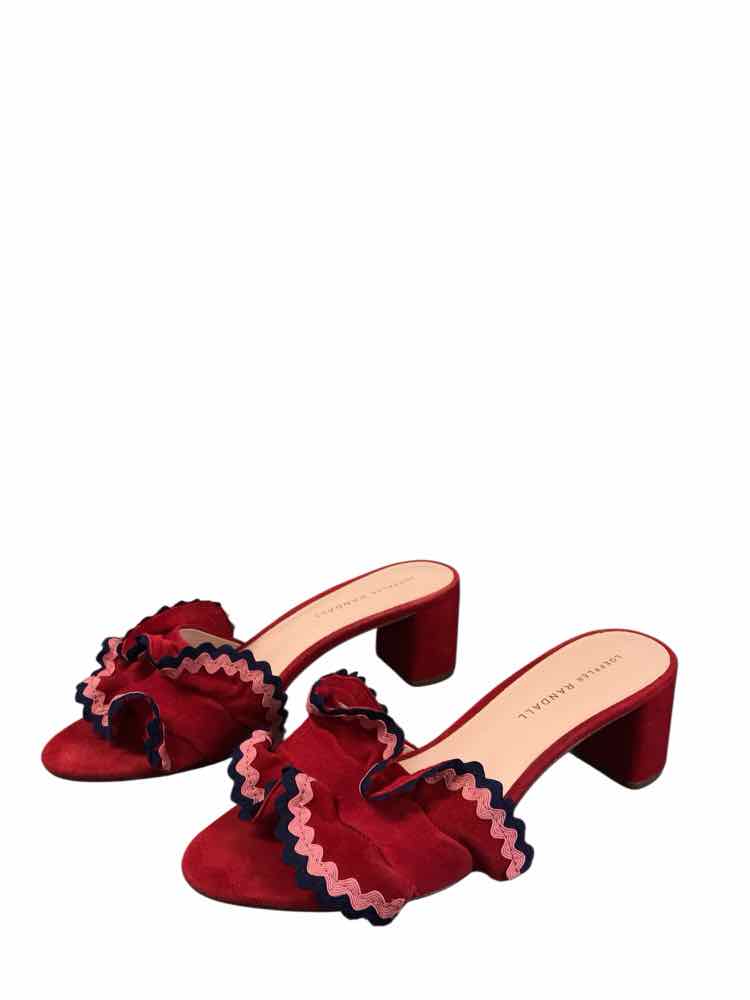 loeffler randall Shoe Size 7.5 Red multi Vera Heels