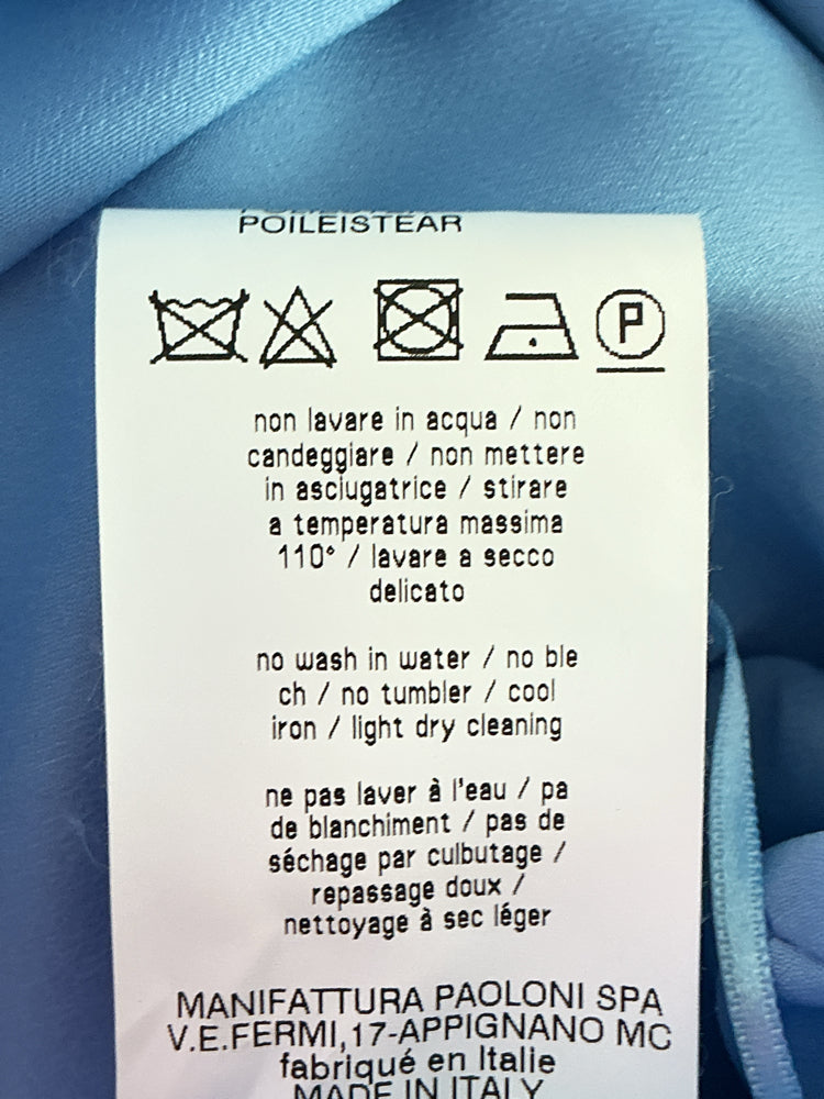 MSGM Size 12 Blue Shirt
