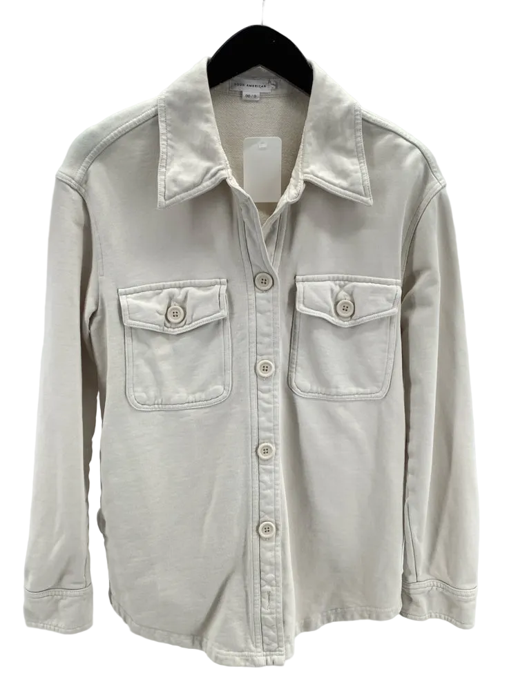 Good American Size XS/S Cream Shirt