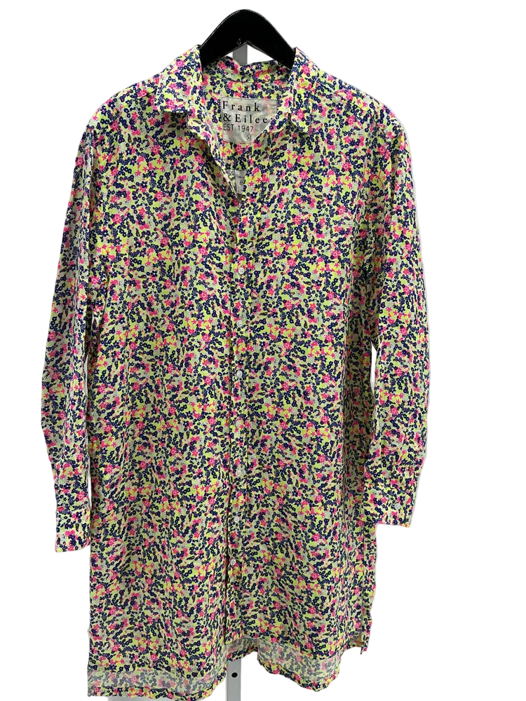 Frank & Eileen Size M Neon Pink Blend Hunter Dress