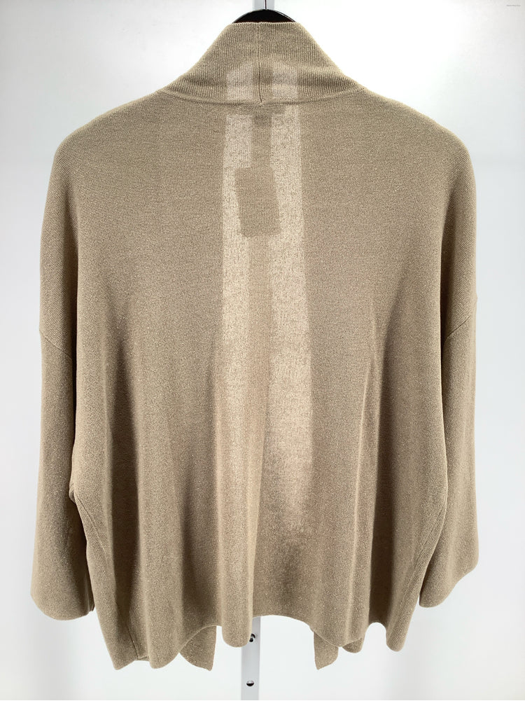 Chicos Size S Champagne Cardigan