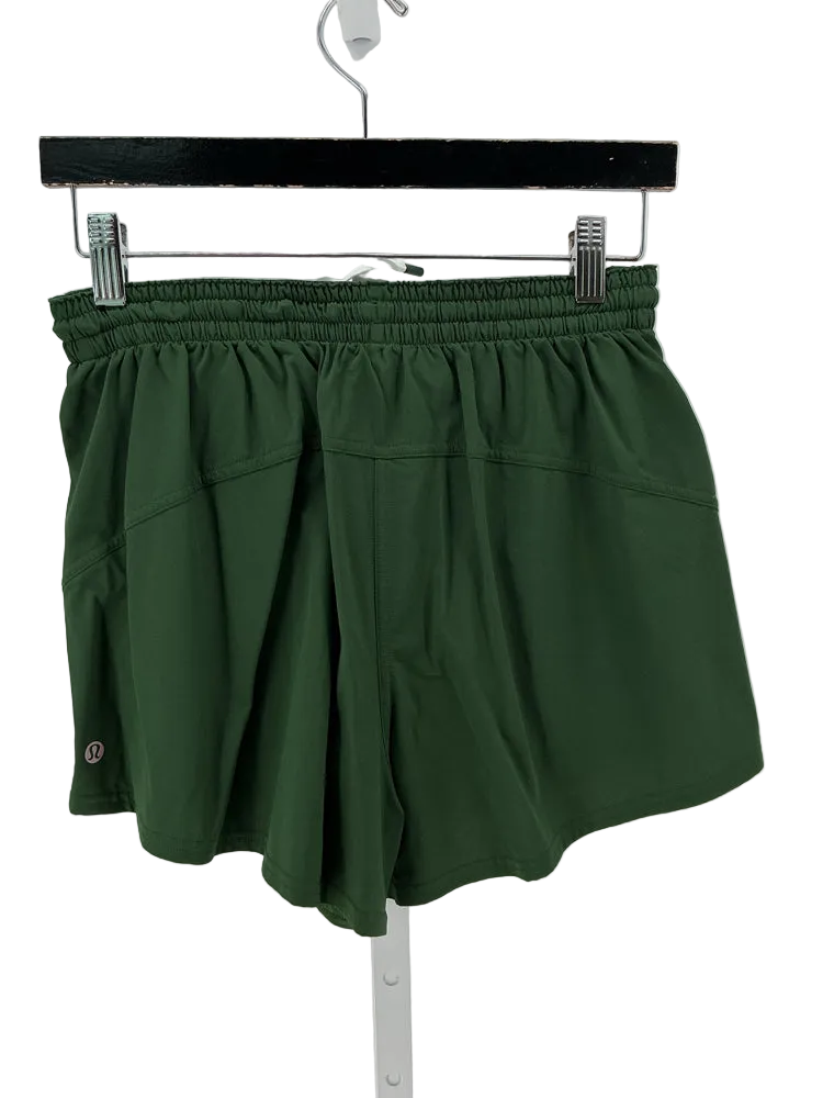 lululemon Size 6 Green Shorts