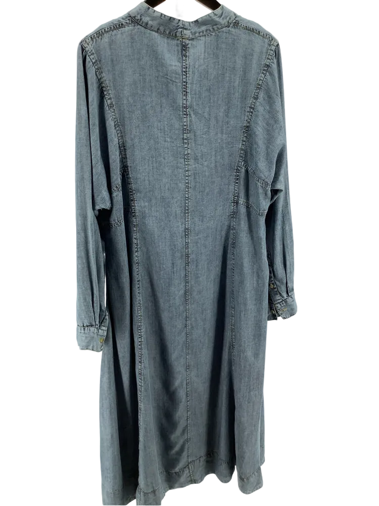 Uncle Frank Size L Blue Dress