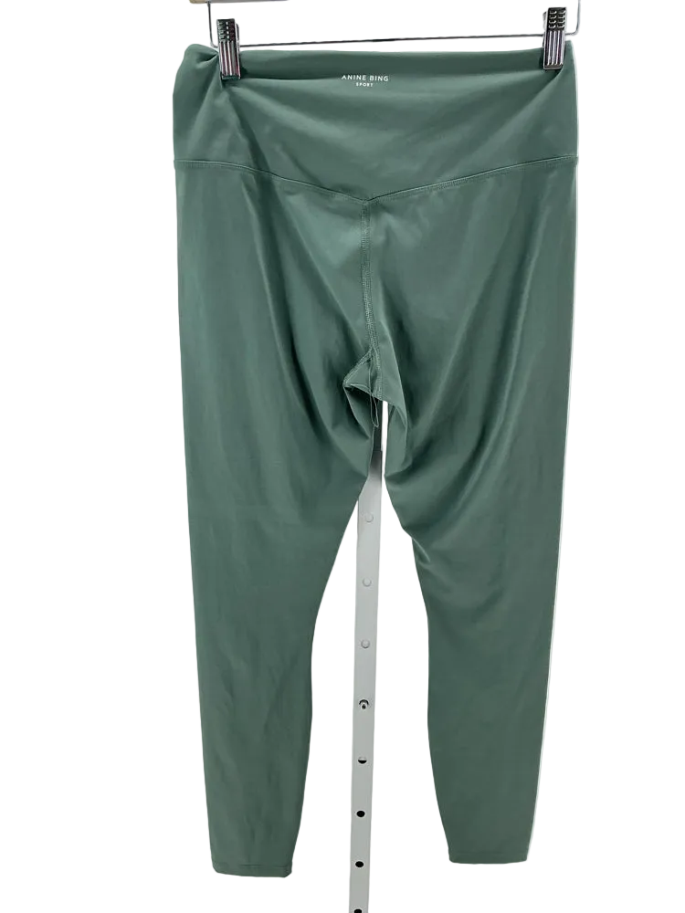 Anine Bing Size S Green Leggings
