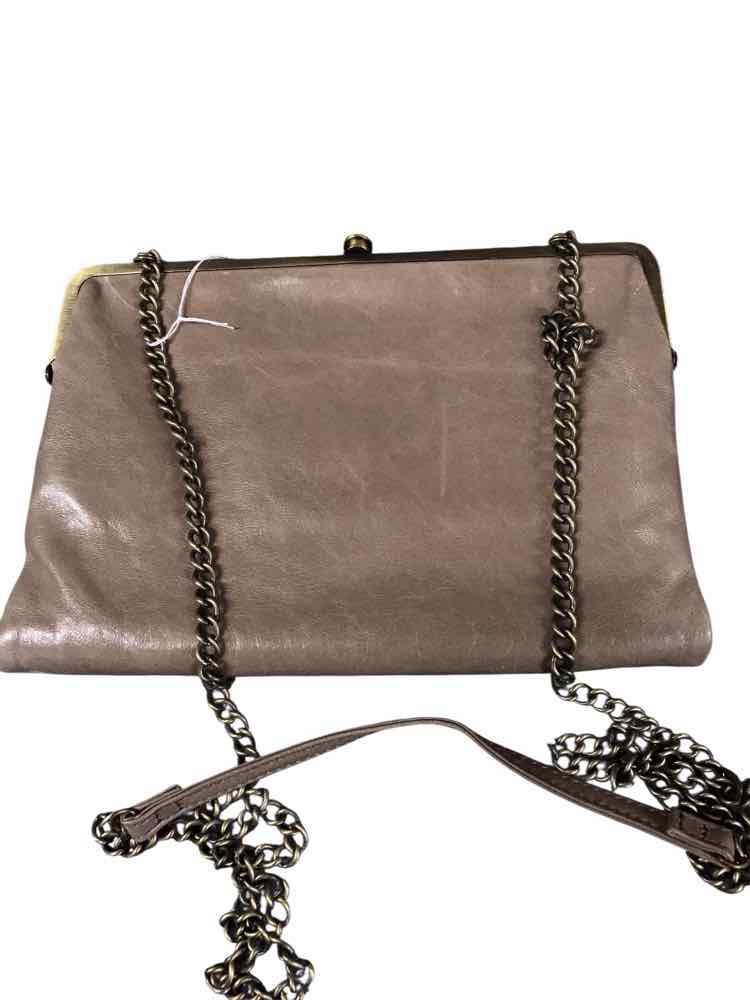 Hobo Taupe Leanne Handbags