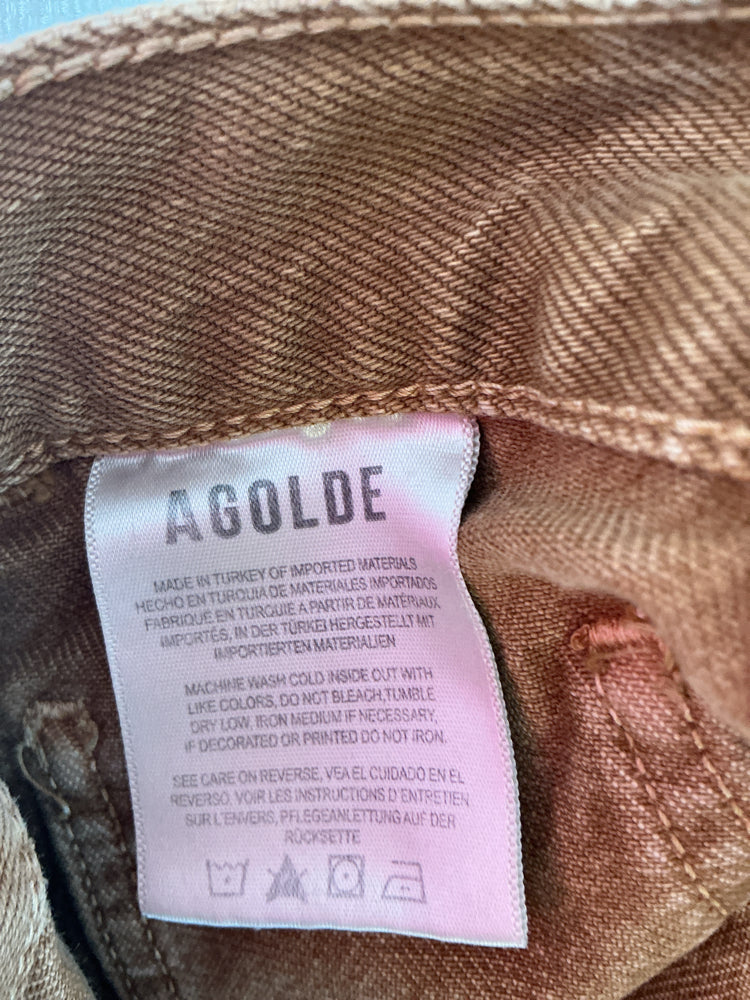 AgoldE Size 27 Brown Cooper Jeans