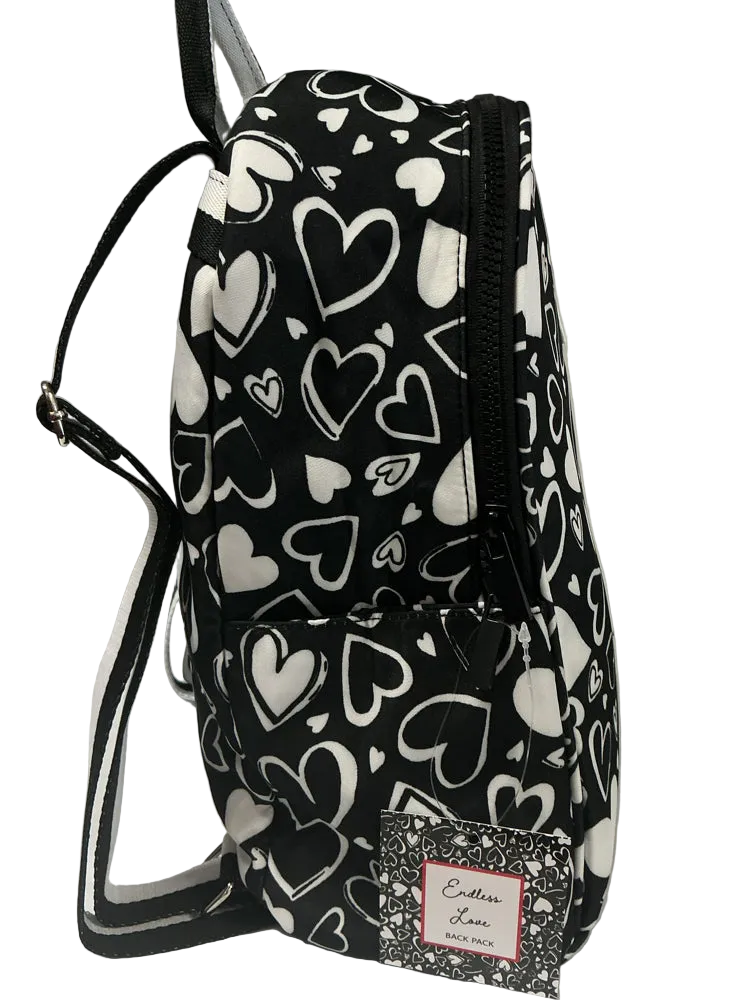 Brighton Black & White Endless Love Backpack