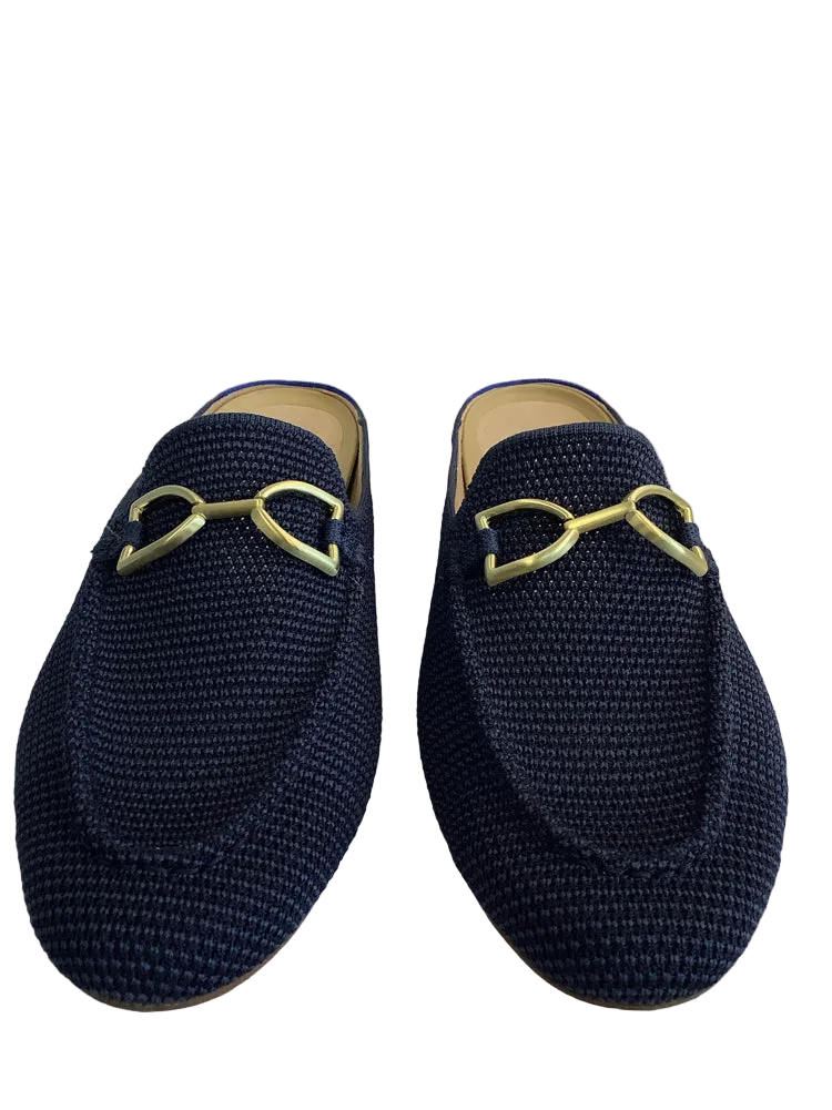 Rothy's Shoe Size 8.5 Navy Double Bit Mules