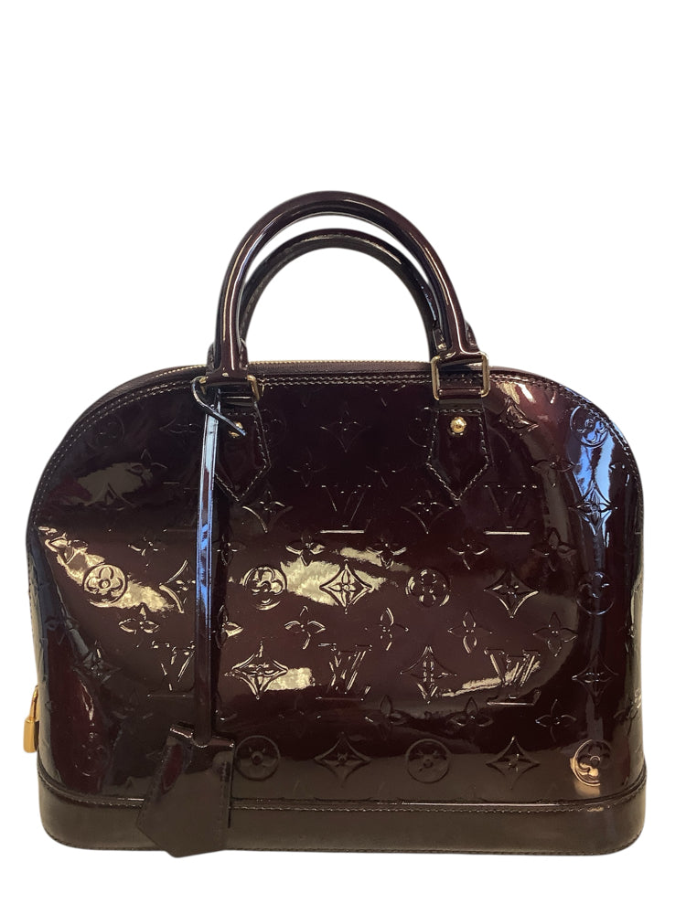 Louis Vuitton Burgundy Handbags