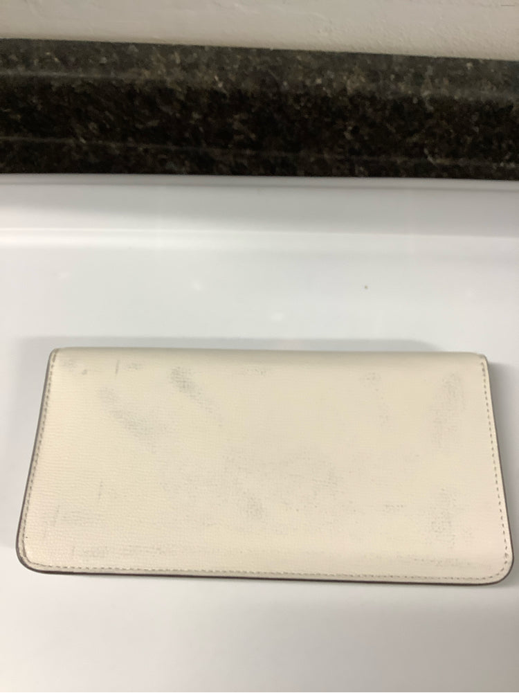Tory Burch White Kira Clutch