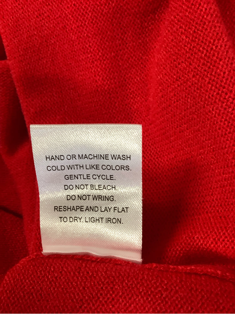 Just Madison Size L Red multi Sweater