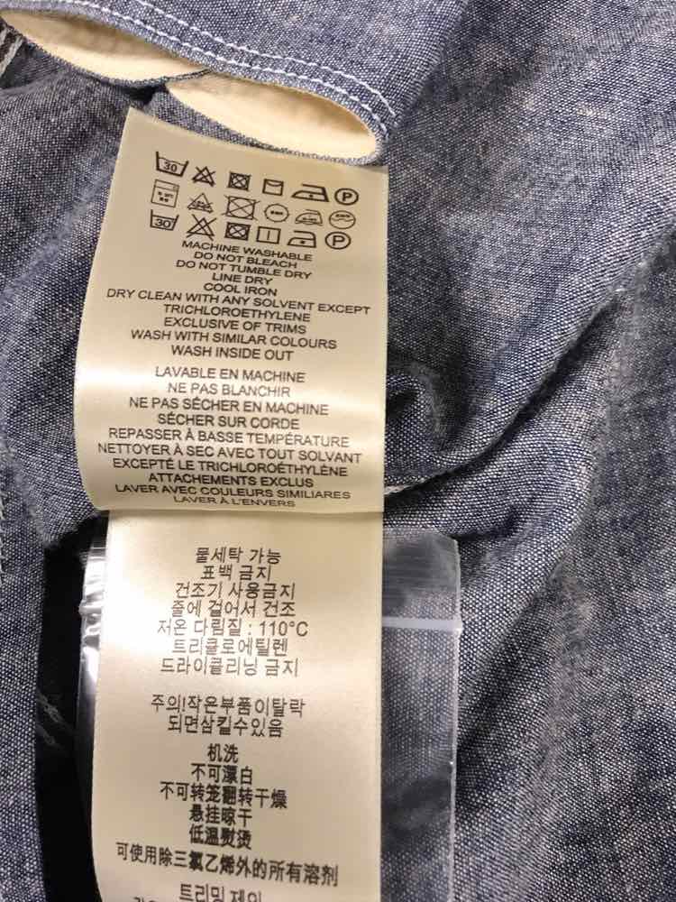 Burberry Brit Size S Blue Shirt