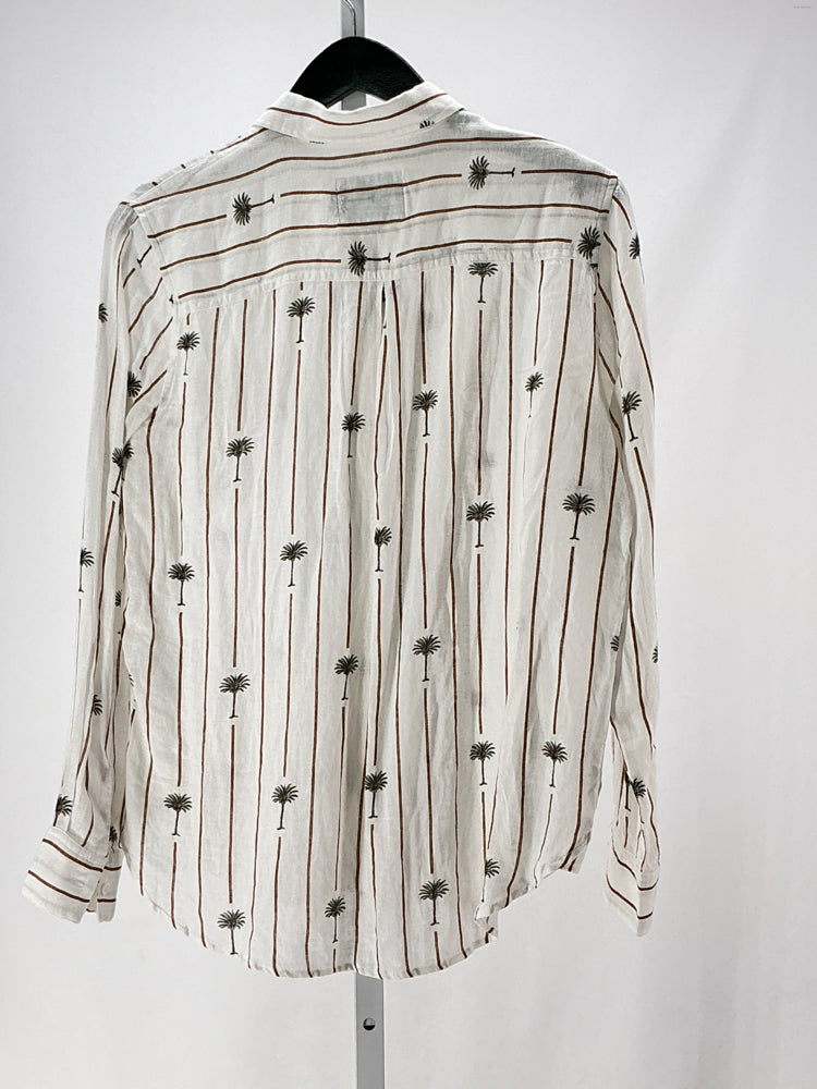 Rails Size S White multi Shirt