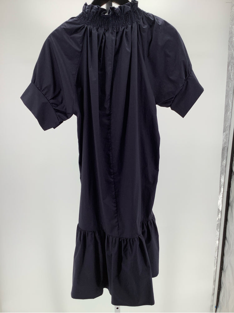 Monica Nera Size S Navy Dress