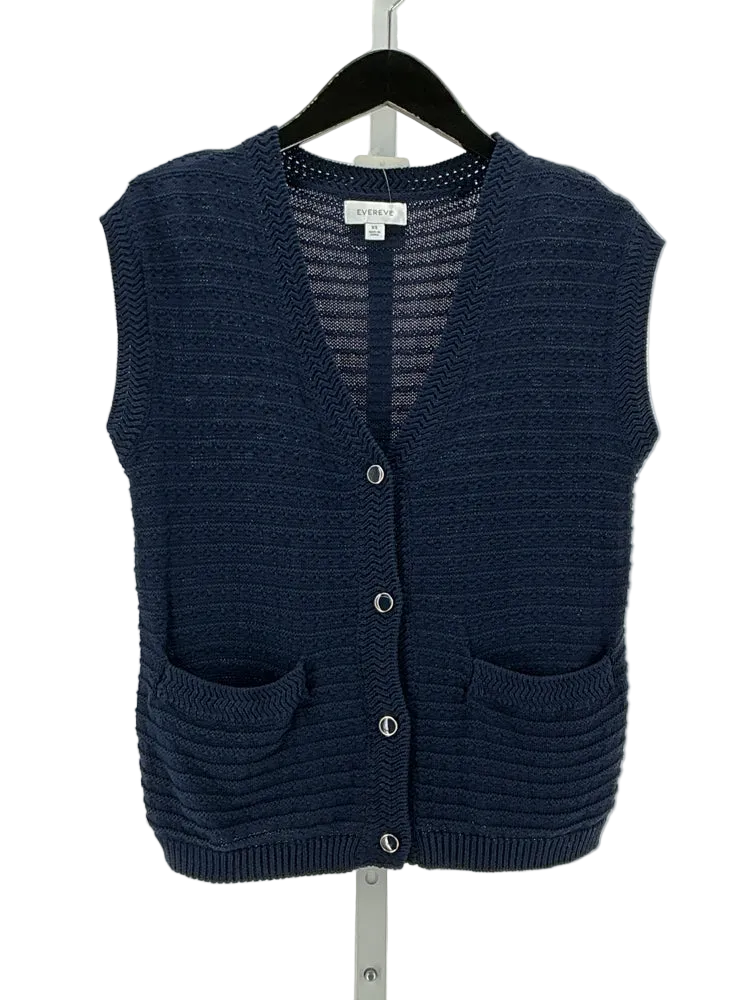 Evereve Size XS Navy Sweater