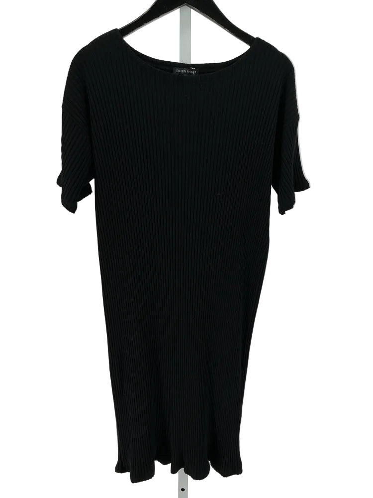 Eileen Fisher Size M Black Dress