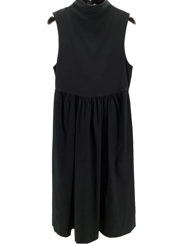 Jcrew Size L Black Dress