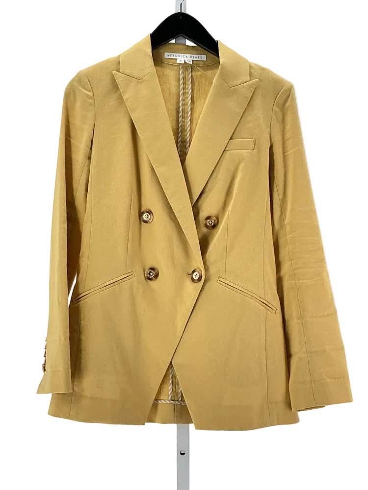 Veronica Beard Size 00 Yellow Blazer