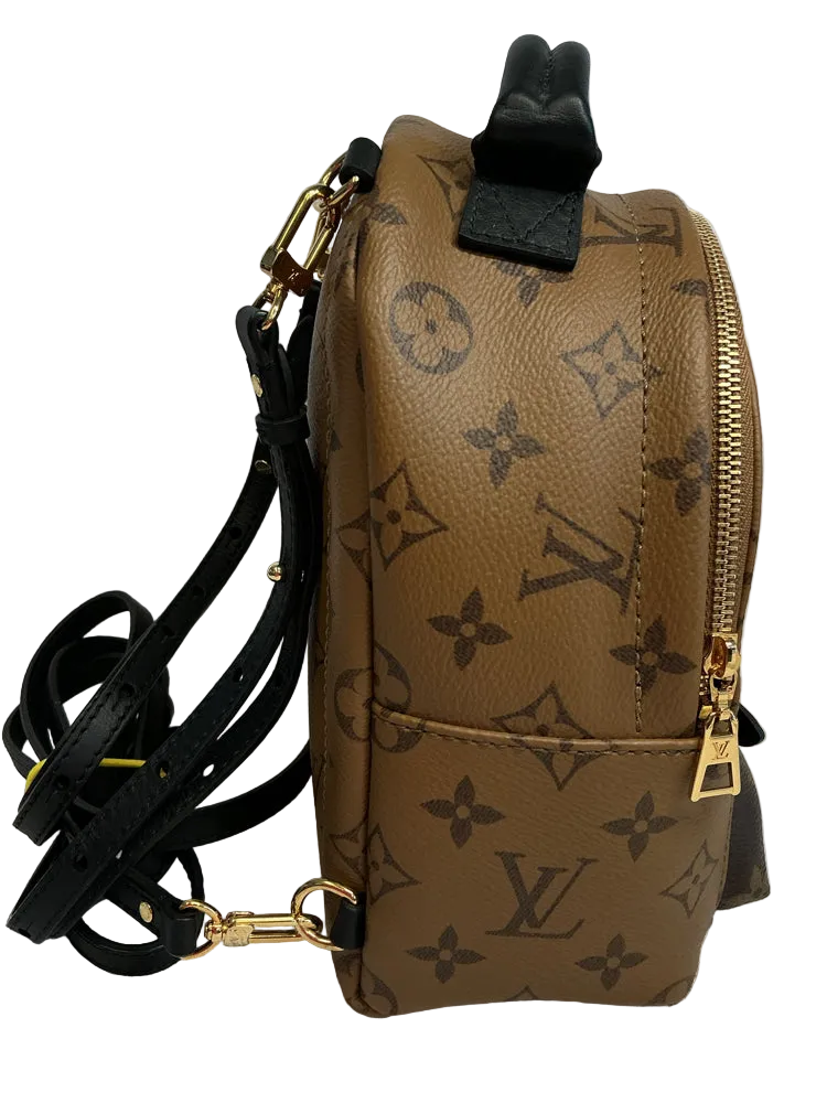 Louis Vuitton Monogram Reverse Palm Springs Backpack
