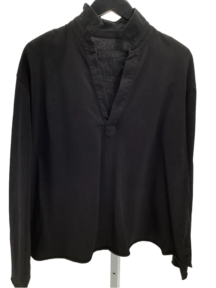 Frank & Eileen Size M Black Patrick Shirt