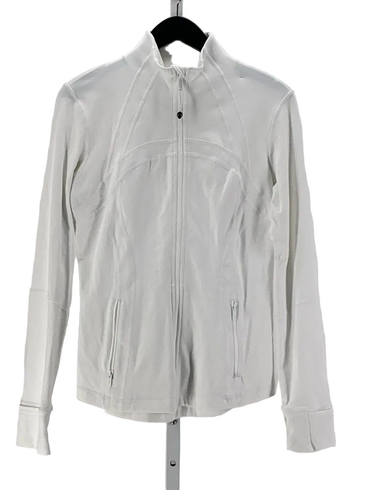 lululemon Size 10 White Jacket