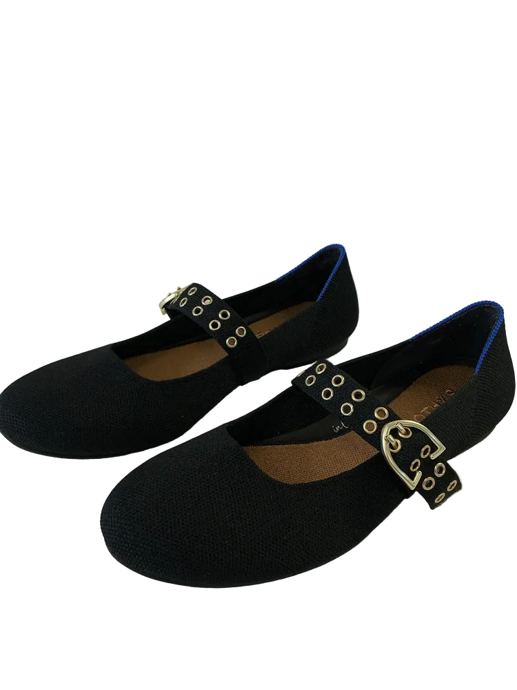 Rothy's Shoe Size 9 Black ballet mary janes Flats