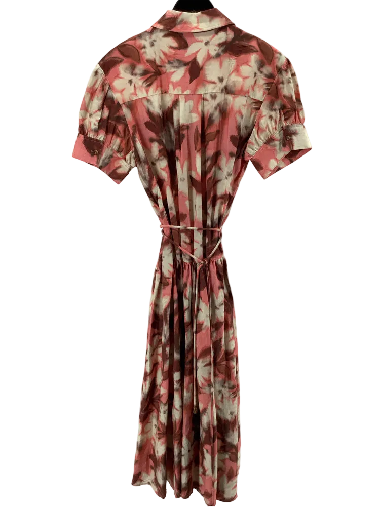 Tanya Taylor Size L Pink multi Carrington Dress
