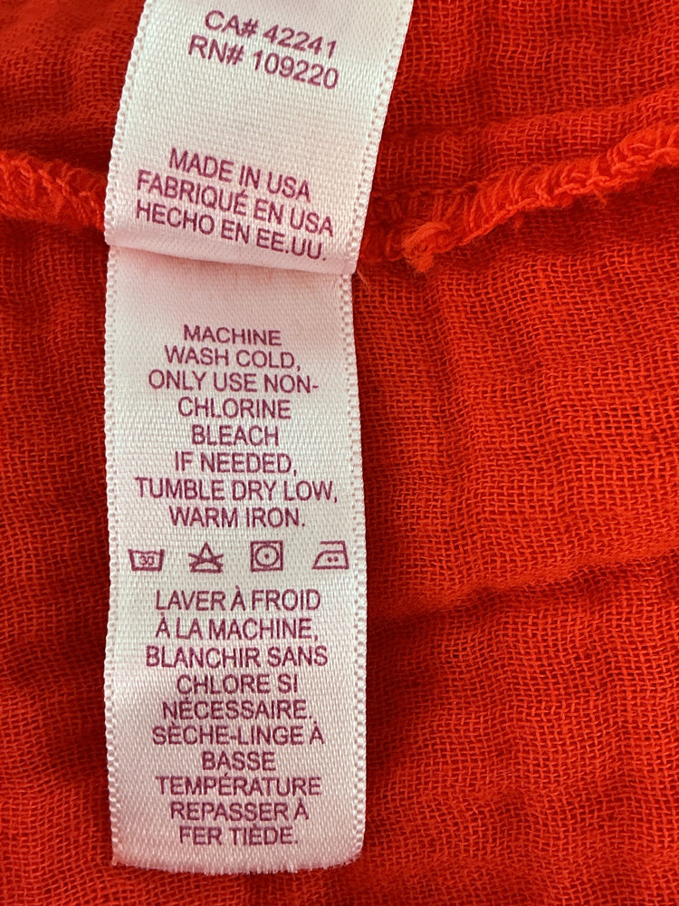 Velvet by Graham Spencer Size XS Orange Dress