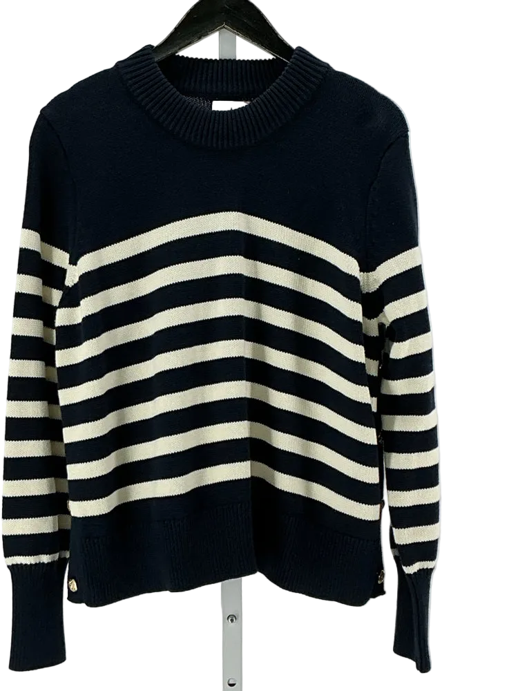 Tuckernuck Size XL Navy & Cream Sweater