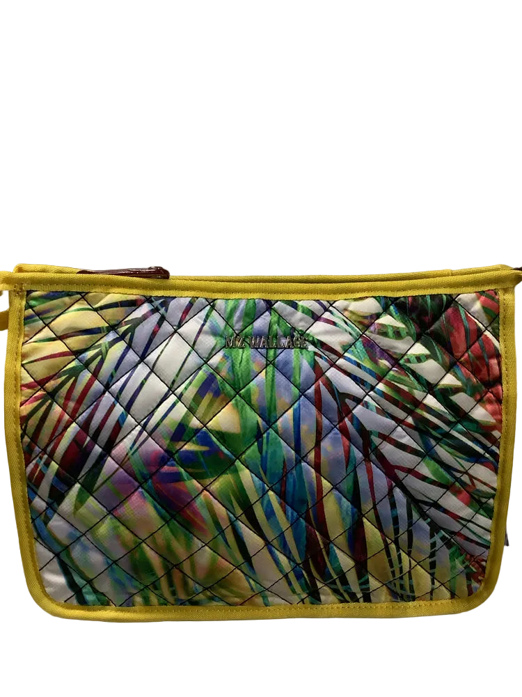 MZ Wallace Yellow multi Metro Clutch