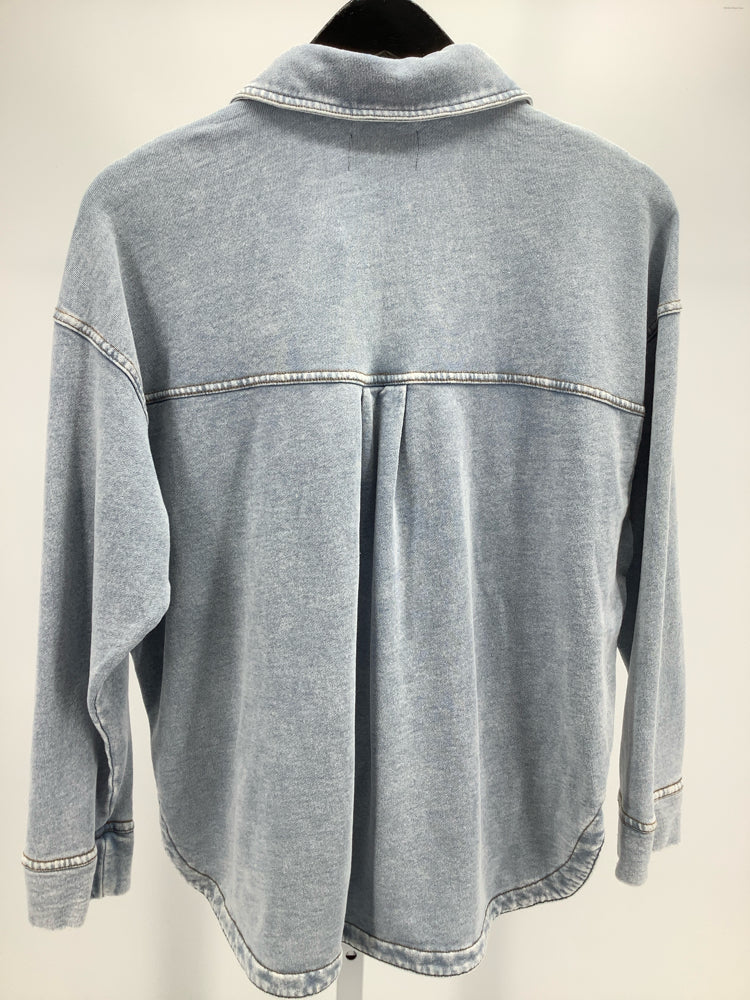 Z supply Size XS Blue All Day Shirt