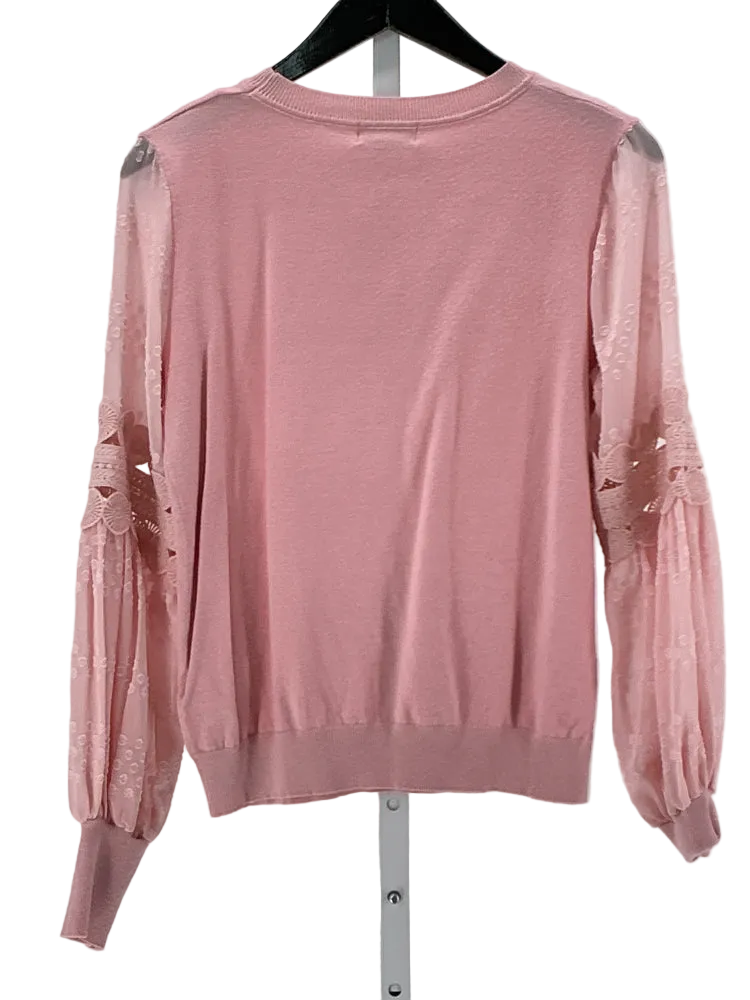 Apricot Size 6 Pink Sweater