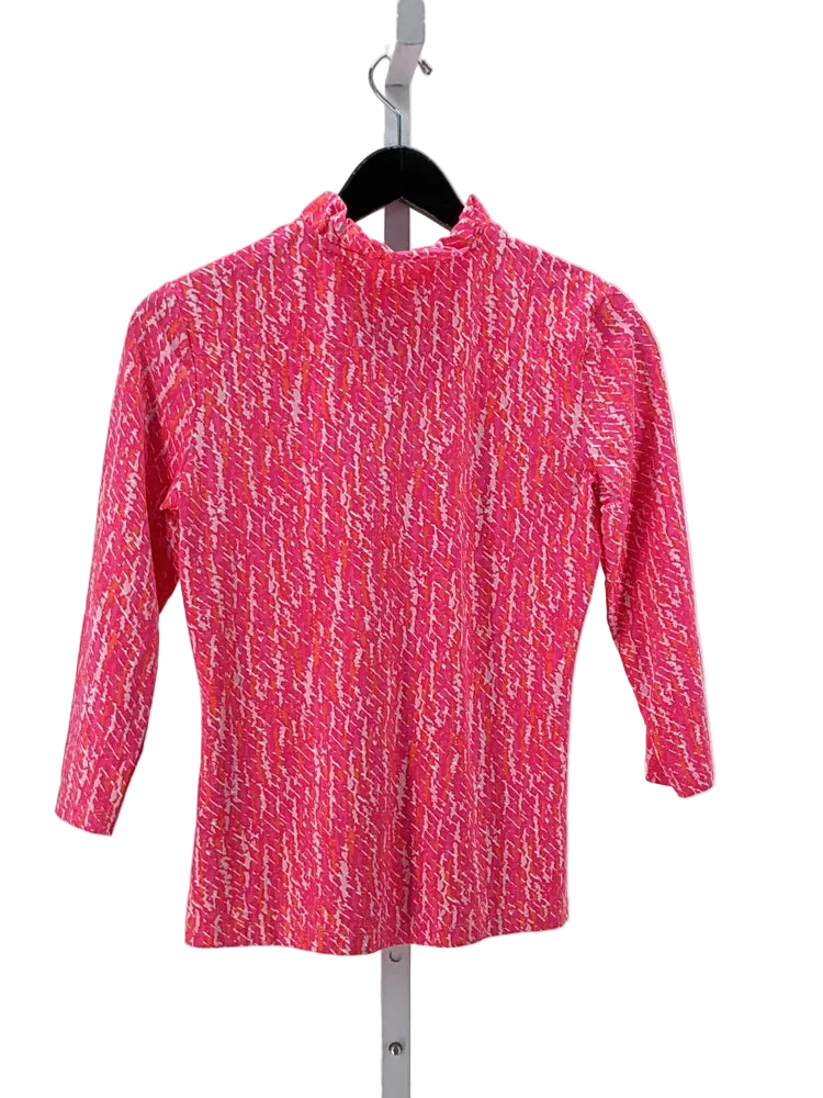 J. McLaughlin Size S Pink multi Shirt