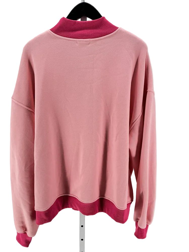 Happy Camp3r Size XL Pink Sweatshirt
