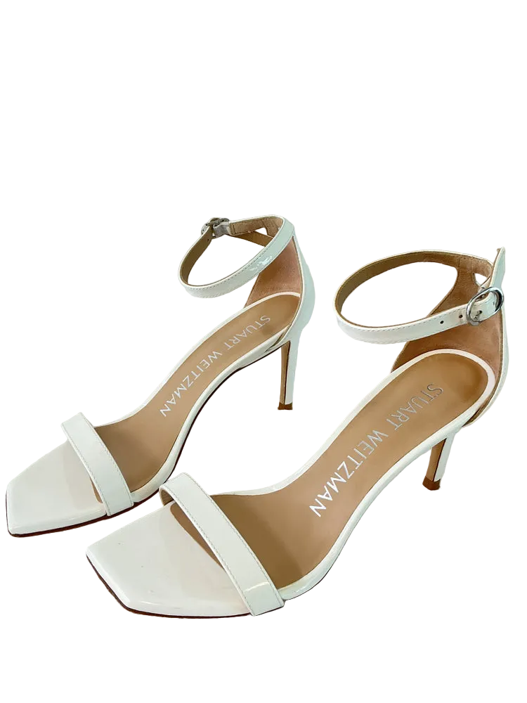 Stuart Weitzman Shoe Size 5.5 White Heels