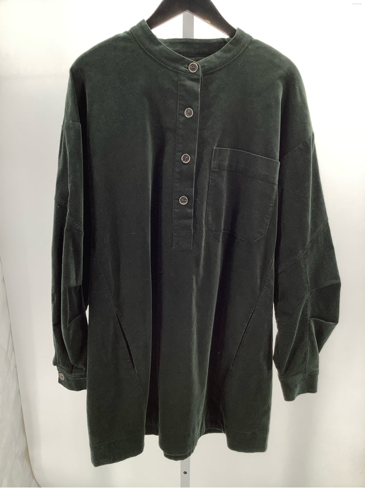 Banana Republic Size L Green Dress