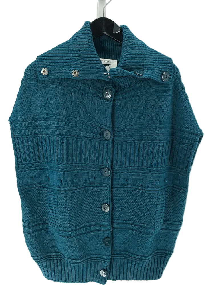 See by Chloe Size L Blue Cardigan