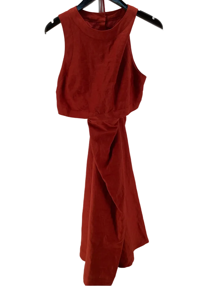 Banana Republic Size 12 Red Dress