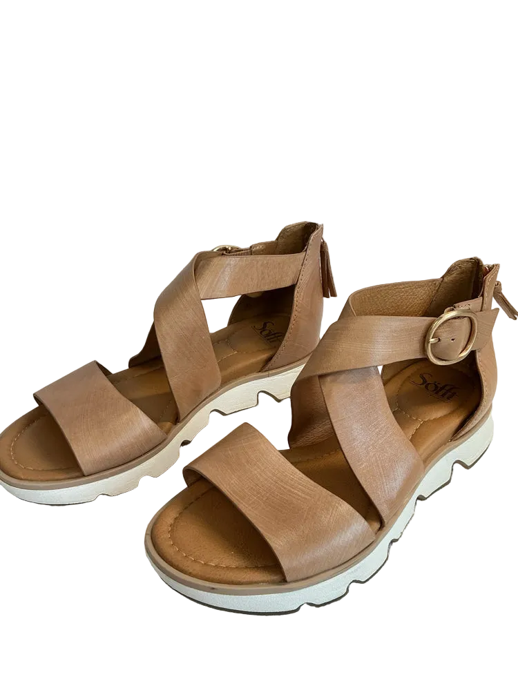 Sofft Shoe Size 8.5 Brown Sandals