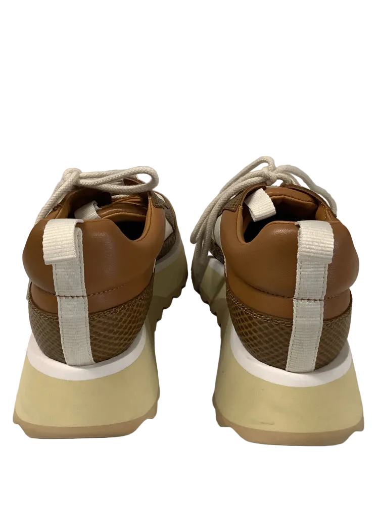 Clergerie Shoe Size 9.5 Brown Multi The Opus Sneakers