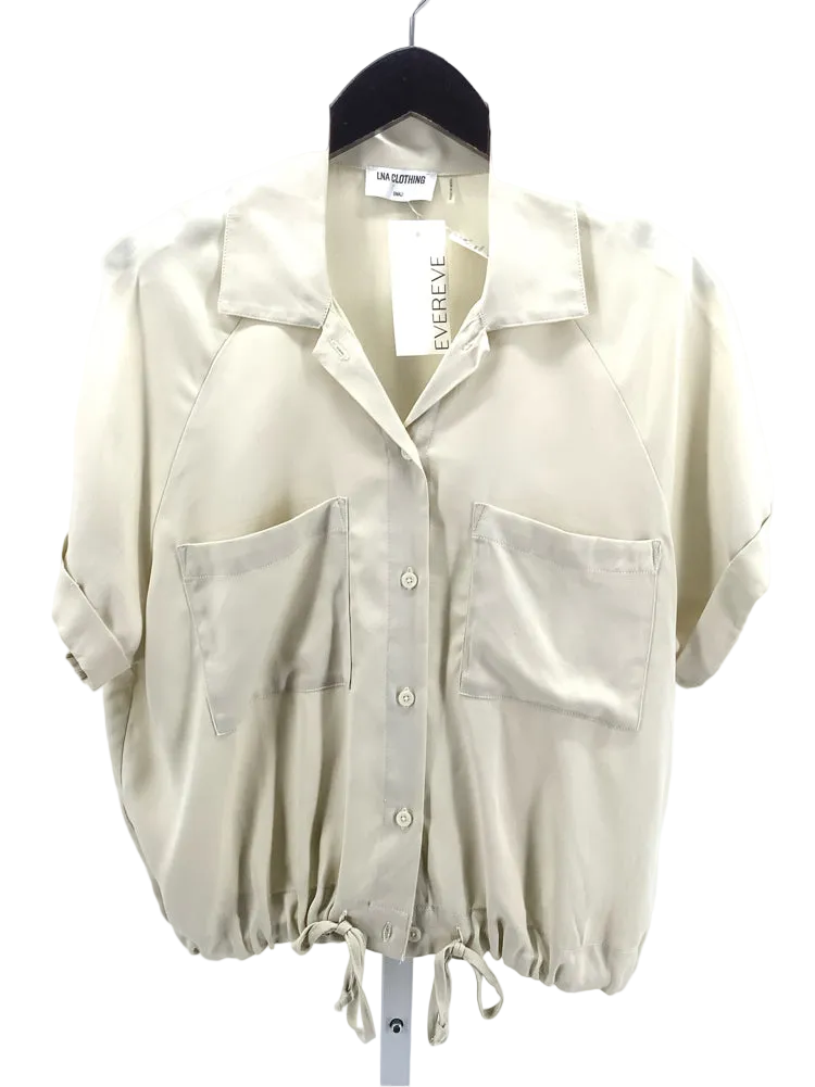 LNA clothing Size S Tan Alpine Shirt