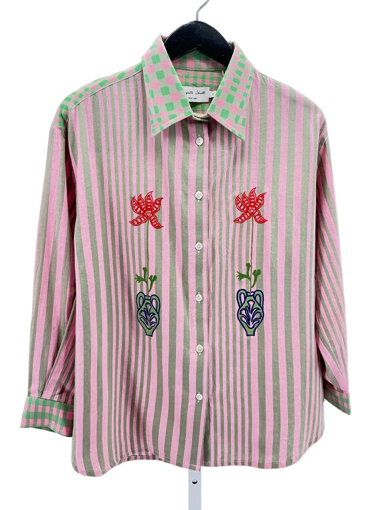 Rujuta Sheth Size XS Pink multi Andy Shirt
