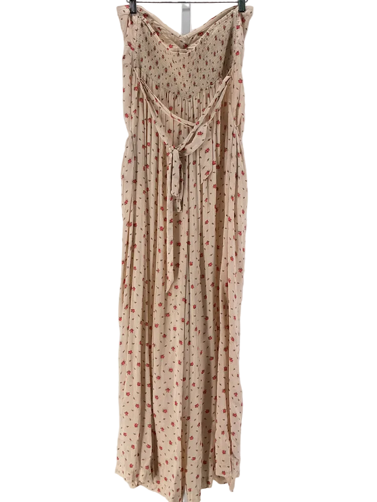 Free People Size L Cream multi Dress