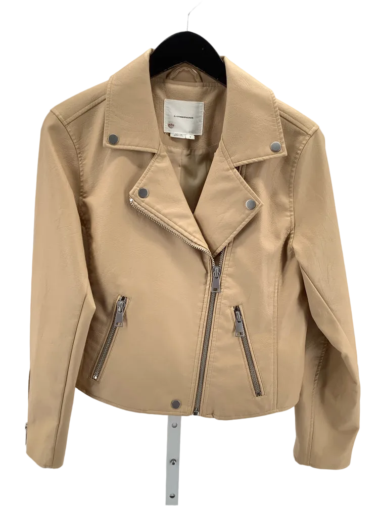 by anthropologie Size M Tan The Saige Jacket